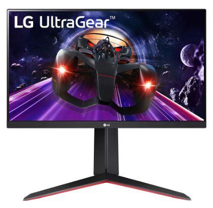 LG 24GN65R-B PC lamekuvar 60,5 cm (23.8") 1920 x 1080 pikslit Full HD LED Must