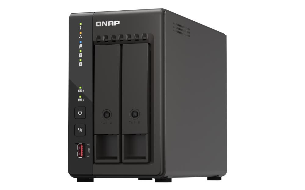 QNAP TS-253E NAS Tower Ethernet LAN Must J6412