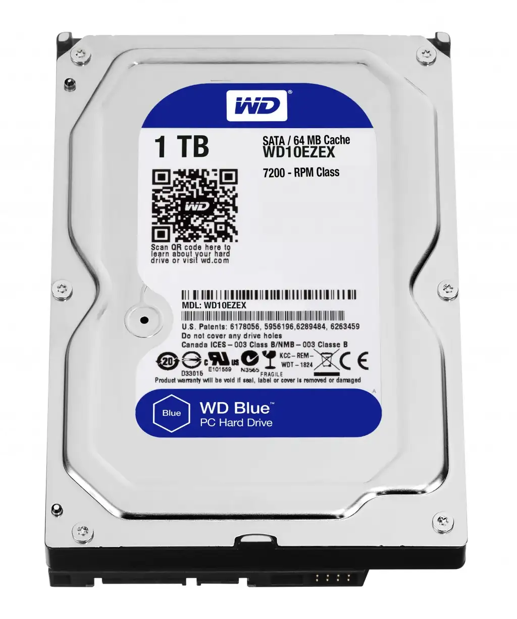 WD Desktop Blue 1TB SATA 6Gb/s 64MB