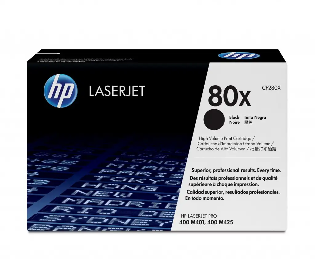 HP Toner 80X black  HV