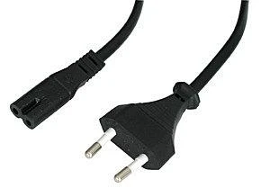 Lindy 30422 toitekaabel Must 3 m CEE7/16 C7 pistikut