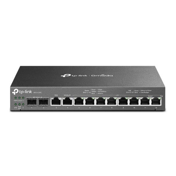 TP-Link ER7212PC juhtmega ruuter Gigabit Ethernet Must