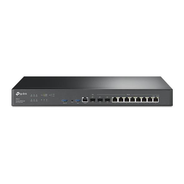TP-Link ER8411 juhtmega ruuter Gigabit Ethernet Must