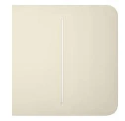 SMART SIDEBUTTON 2GANG/IVORY 46024 AJAX