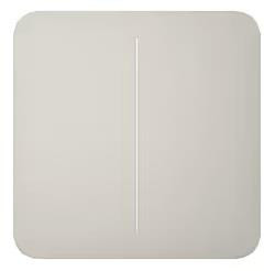 SMART SOLOBUTTON 2GANG/OYSTER 46020 AJAX