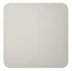 SMART SOLOBUTTON 2GANG/OYSTER 46020 AJAX