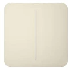 SMART SOLOBUTTON 2GANG/IVORY 46018 AJAX