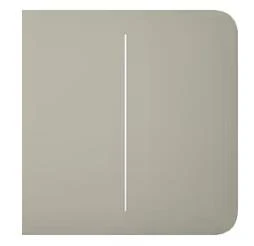 SMART SIDEBUTTON 2GANG/OLIVE 46025 AJAX