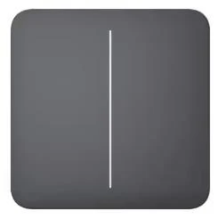 SMART SOLOBUTTON 2GANG/GRAPHITE 46016 AJAX