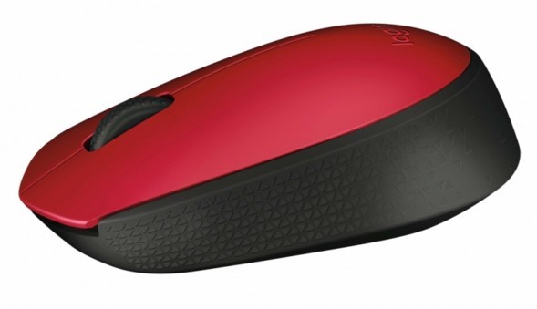 LOGI M171 Wireless Mouse Red