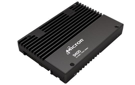 SSD|MICRON|SSD series  9400 MAX|12.8TB|NVMe|NAND flash technology TLC|Write speed 7000 MBytes/sec|Read speed 7000 MBytes/sec|Form Factor U.3|TBW 70000 TB|MTFDKCC12T8TGJ-1BC1ZABYYR