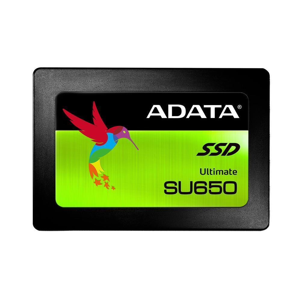 SSD|ADATA|SU650|480GB|SATA 3.0|Write speed 450 MBytes/sec|Read speed 520 MBytes/sec|2,5"|TBW 280 TB|MTBF 2000000 hours|ASU650SS-480GT-R