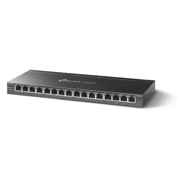 TP-Link TL-SG116P võrgulüliti Mittejuhitav Gigabit Ethernet (10/100/1000) Must