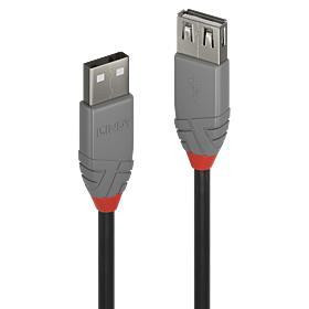 Lindy 36701 USB-kaabel 0,5 m USB 2.0 USB A Must, Hall