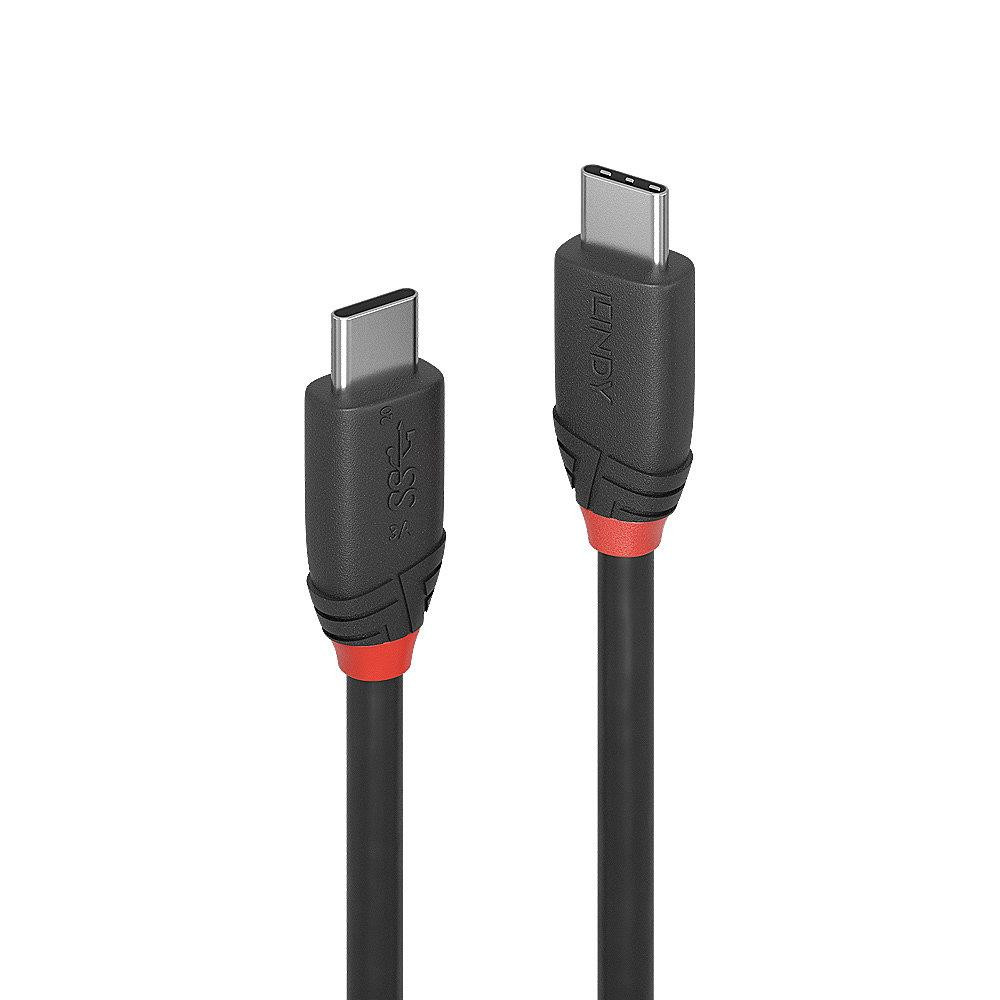 Lindy 36907 USB-kaabel 1,5 m USB 3.2 Gen 1 (3.1 Gen 1) USB C Must