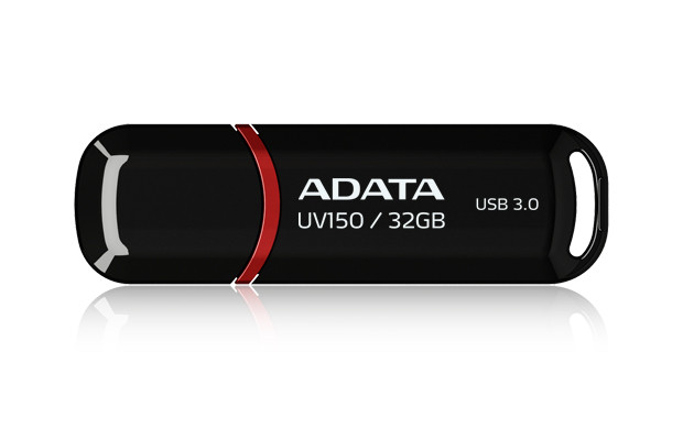 ADATA 32GB DashDrive UV150 USB-välkmälu USB tüüp A 3.2 Gen 1 (3.1 Gen 1) Must