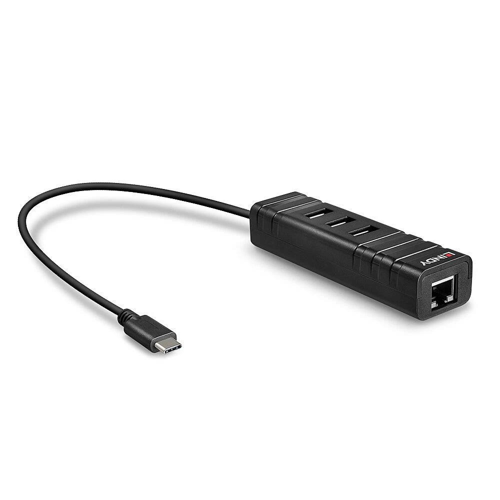 Lindy 43249 jaotur USB 3.2 Gen 1 (3.1 Gen 1) Type-C 5000 Mbit/s Must
