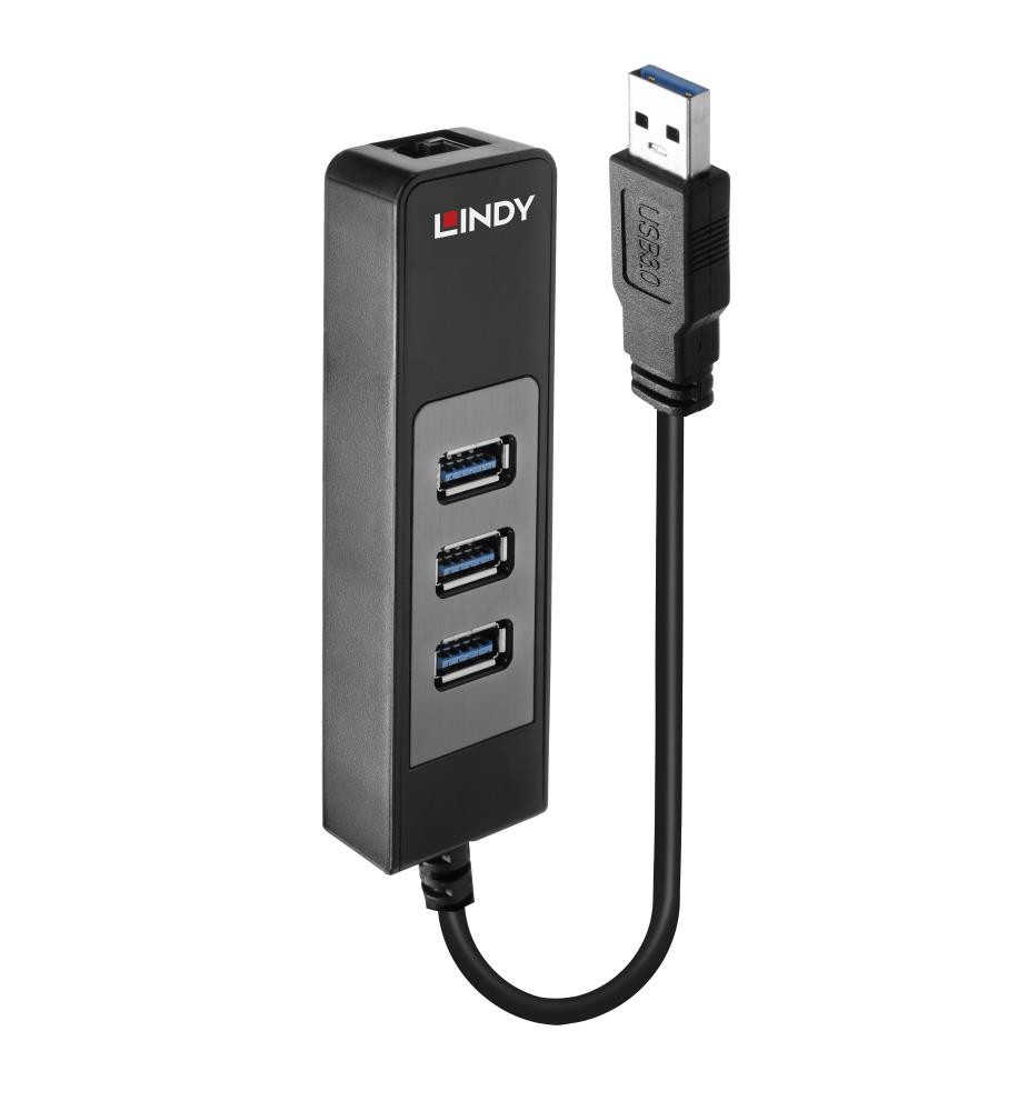 Lindy 43176 jaotur USB 3.2 Gen 1 (3.1 Gen 1) Type-A 5000 Mbit/s Must