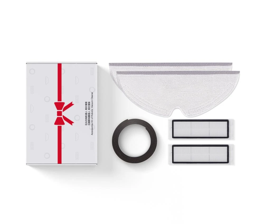 Vacuum Cleaner Accessory|ROBOROCK|Accessories Kit|For S6 MaxV / S5 White / S5 Black / S6 White / S6 Black / S5 Max White / S5 Max Black / S6 Pure White / S6 Pure Black / E4 / E5 White / E5 Black|8.02.0068
