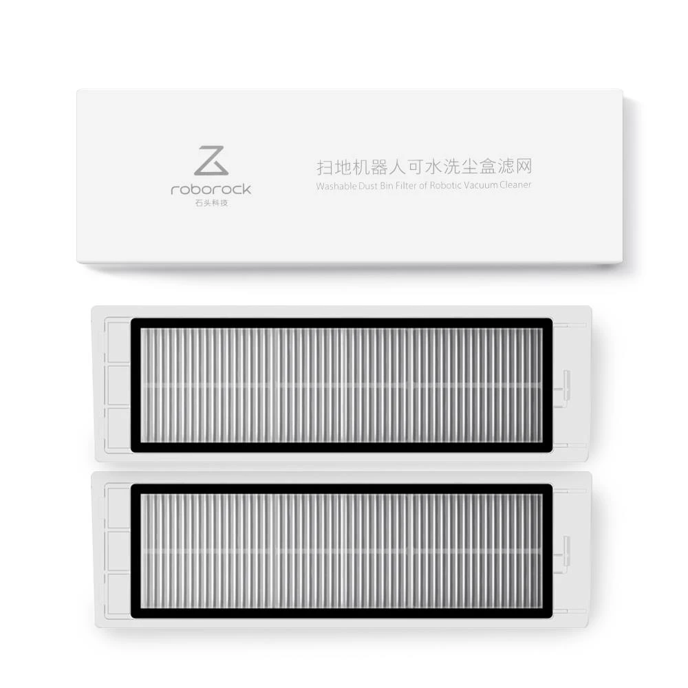 Product|ROBOROCK|Washable Dustbin Filter|Washable Dustbin Filter 2-pack|For S5 White/S5 White/S5 Black/E4 Black/S6 White/S6 White/S6 Black/S4 Black/S5 White Max/S5 Black Max/S6 White Pure/S6 Black Pure/S6 Black MaxV/E5 White/E5 Black/Q5 Black|8.02.0058