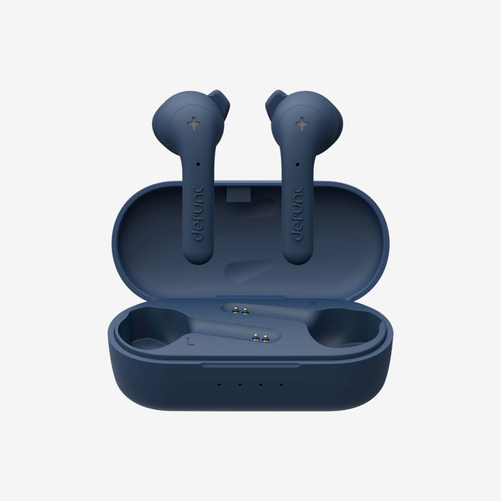 Defunc | Earbuds | True Basic | In-ear Built-in microphone | Bluetooth | Wireless | Blue