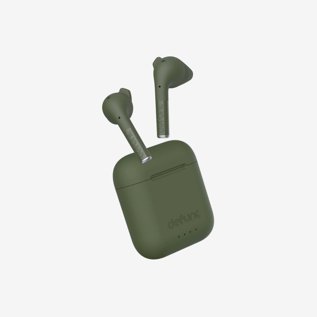 Defunc | Earbuds | True Talk | In-ear Built-in microphone | Bluetooth | Wireless | Green
