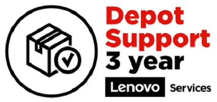 Lenovo 3Y Depot/CCI upgrade from 2Y Depot/CCI delivery 3 aasta(t)
