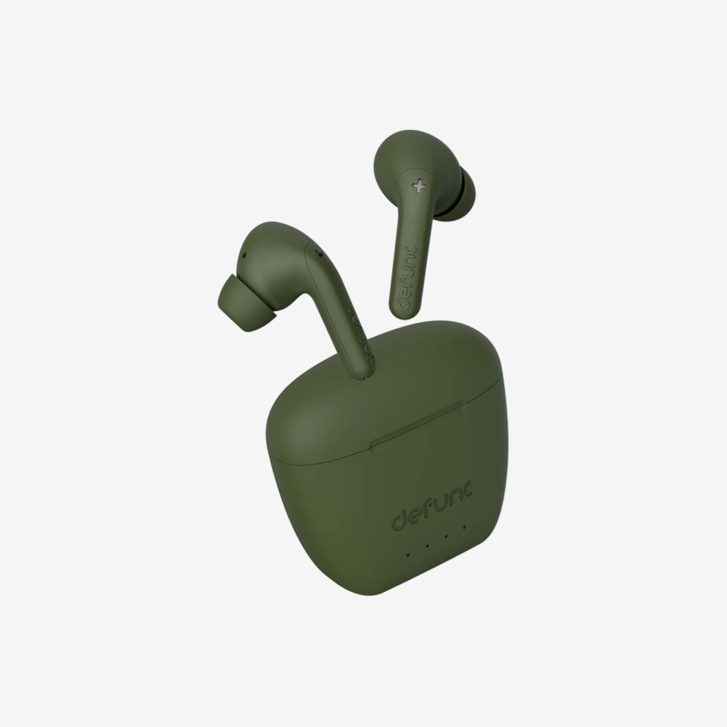 Defunc | Earbuds | True Audio | In-ear Built-in microphone | Bluetooth | Wireless | Green