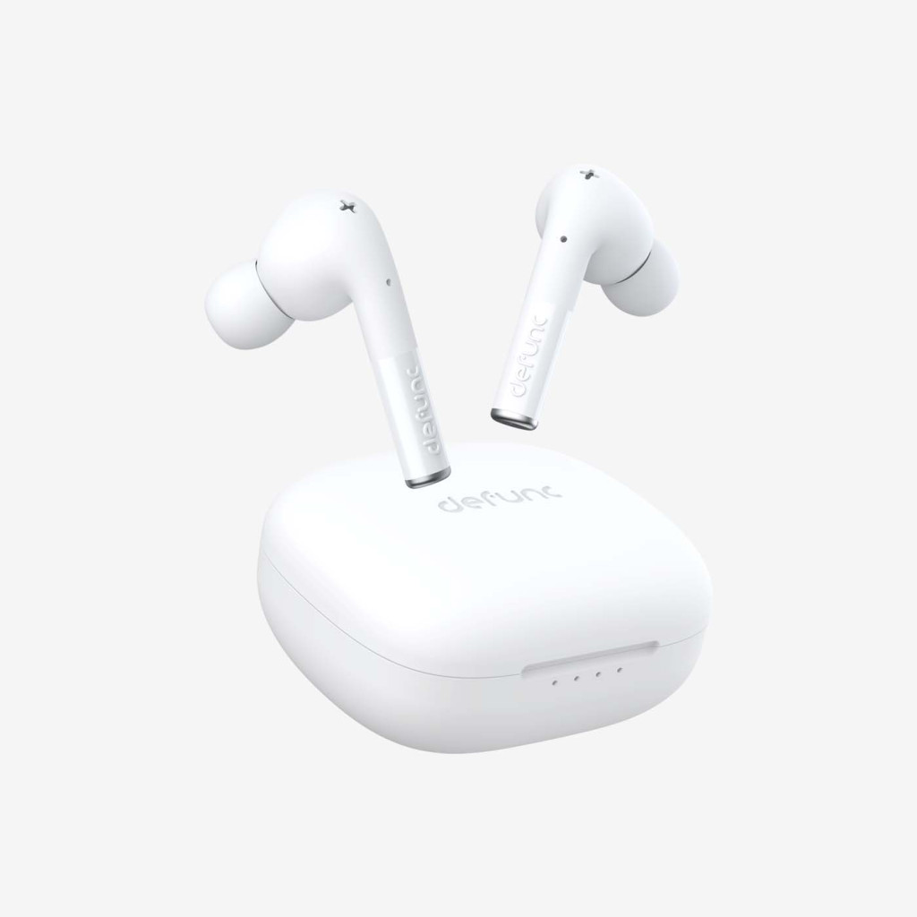 Defunc | Earbuds | True Entertainment | In-ear Built-in microphone | Bluetooth | Wireless | White