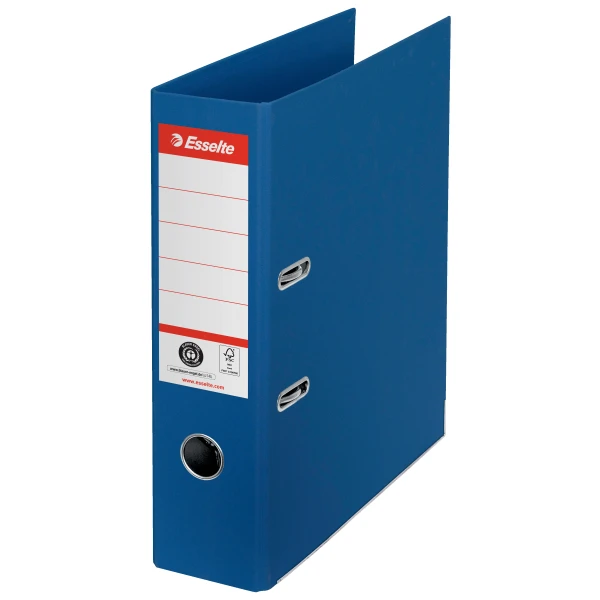 Registraator ESSELTE No1 Recycle, A4, kartong, 75 mm, sinine