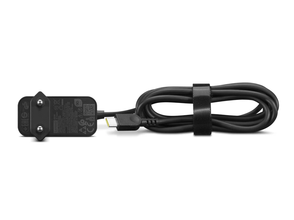 Lenovo 4X21L54610 toiteadapter ja vaheldi Hoonesisene 65 W Must