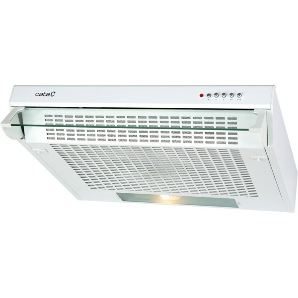 CATA | Hood | F-2050 WH | Energy efficiency class C | Conventional | Width 60 cm | 195 m³/h | Mechanical control | White | LED