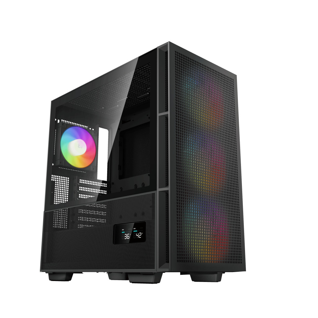 Deepcool | MID TOWER CASE | CH560 Digital | Side window | Black | Mid-Tower | Power supply included No | ATX PS2