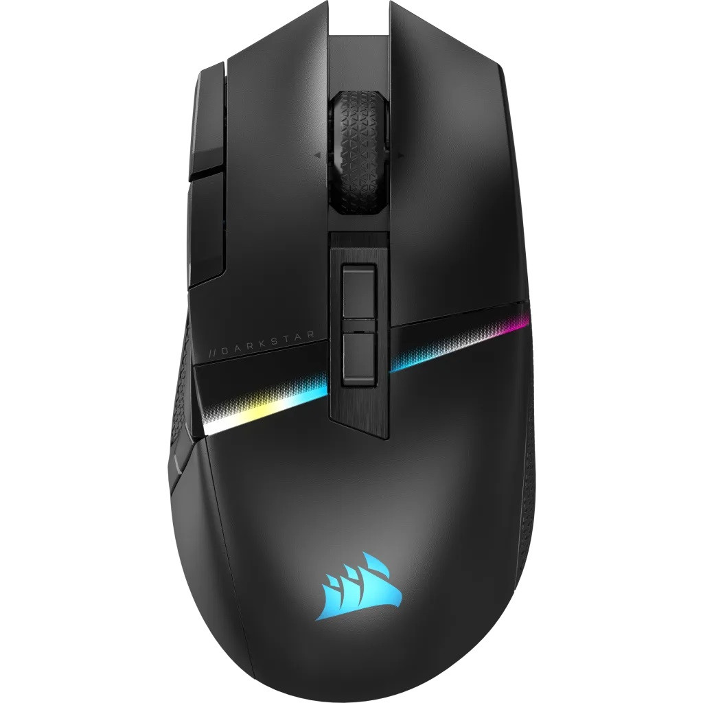 Corsair | Gaming Mouse | Wireless Gaming Mouse | DARKSTAR RGB MMO | Gaming Mouse | 2.4GHz, Bluetooth, USB 2.0 | Black