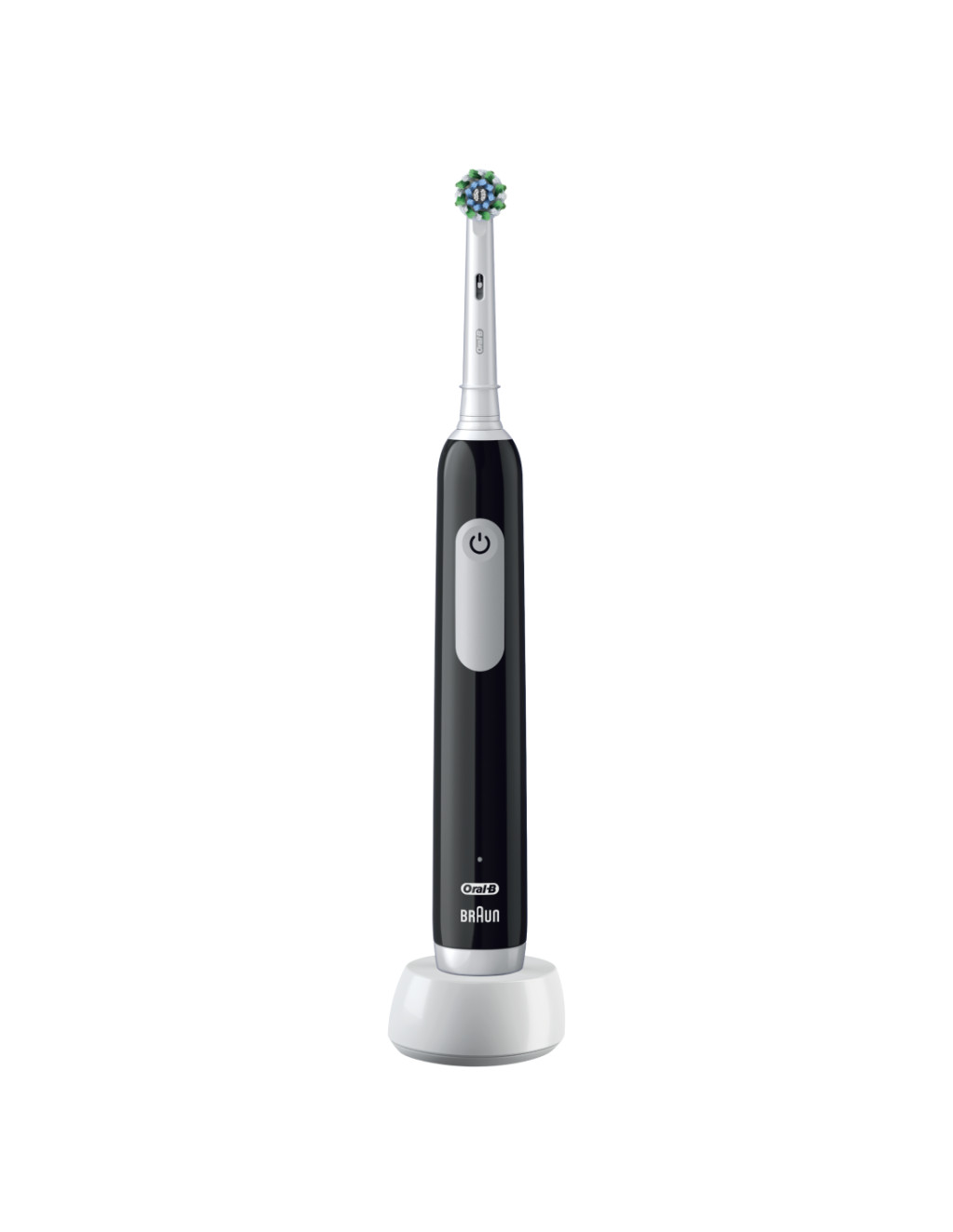 Oral-B | Pro Series 1 Cross Action | Electric Toothbrush | Rechargeable | For adults | Black | Number of brush heads included 1 | Number of teeth brushing modes 3