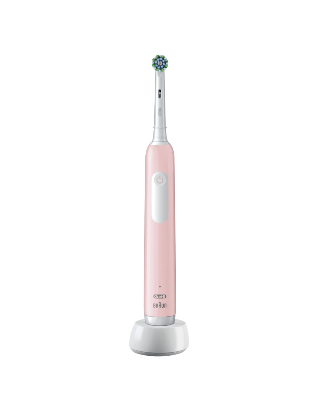 Oral-B | Electric Toothbrush | Pro Series 1 Cross Action | Rechargeable | For adults | Number of brush heads included 1 | Number of teeth brushing modes 3 | Pink