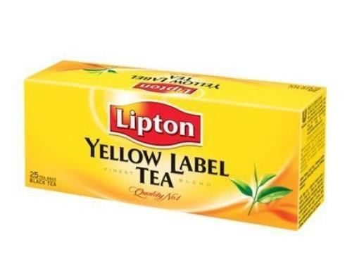 Tee LIPTON Yellow Label Express, ümbrikes, 25x1,8g