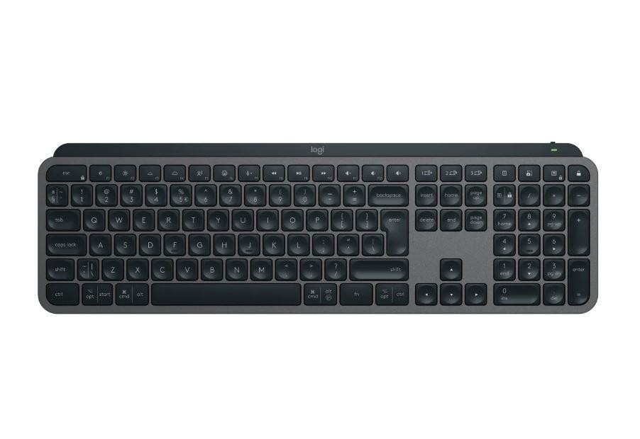 Logitech MX Keys S klaviatuur RF juhtmeta ühendus + Bluetooth QWERTY US rahvusvaheline Grafiit