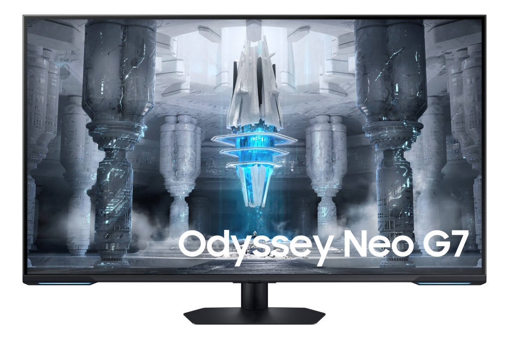 Samsung Odyssey Neo G7 S43CG700NU PC lamekuvar 109,2 cm (43") 3840 x 2160 pikslit 4K Ultra HD LED Must, Valge