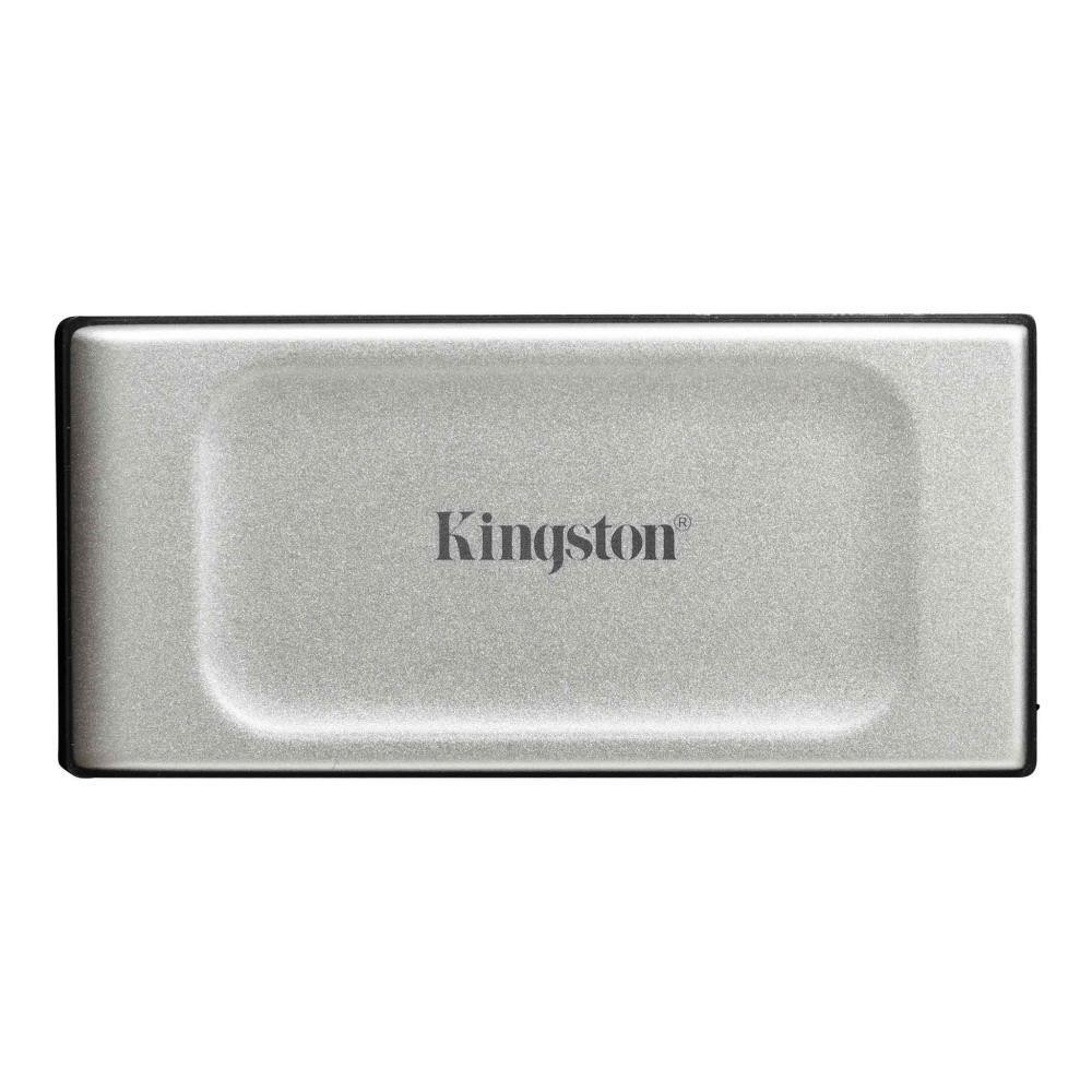 Kingston Technology XS2000 4 TB Must, Hõbe