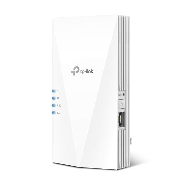 TP-Link RE700X wi-fi-võrgu süsteem Kaks sagedusala (2,4 GHz / 5 GHz) Wi-Fi 6 (802.11ax) Valge 1 Sisemodem