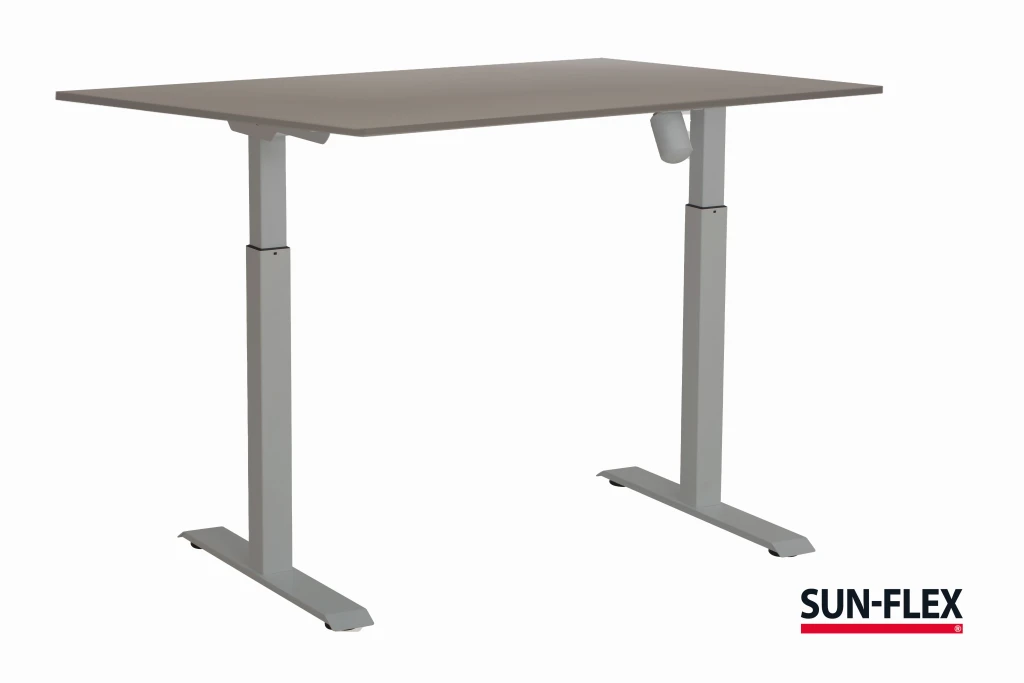 Reguleeritava kõrgusega laud SUN-FLEX EASYDESK ADAPT II, elektriline, ühe mootoriga