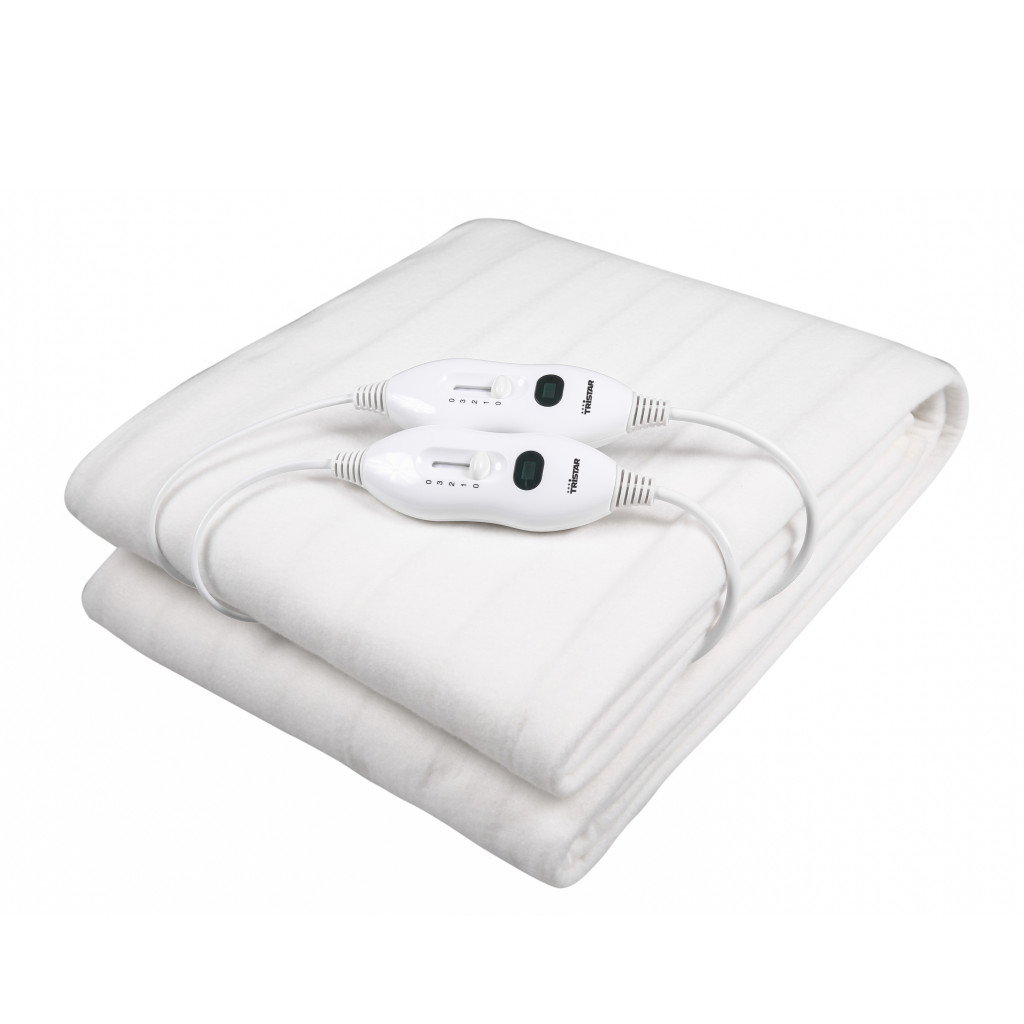 Electric Under Blanket | BW-4752 | Tristar | Number of heating levels 2 | Number of persons 2 | Washable | Remote control | Polyester | 120 W | White