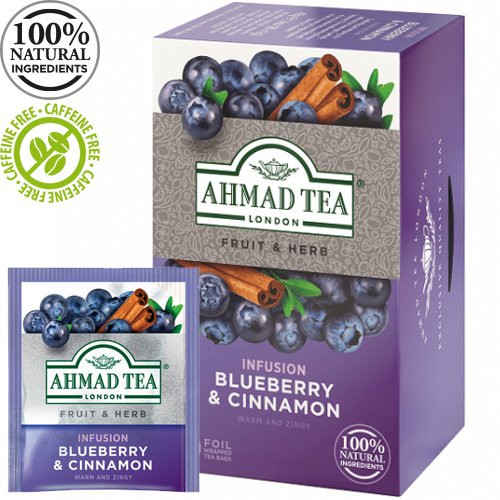 Ahmad Tea Looduslik tee ''Blueberry & Cinnamon''