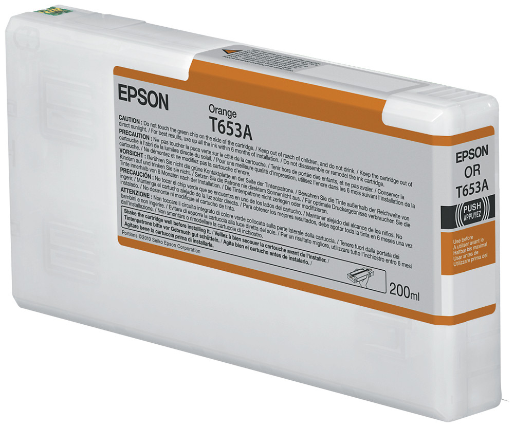 Epson T653A | Ink Cartridge | Orange
