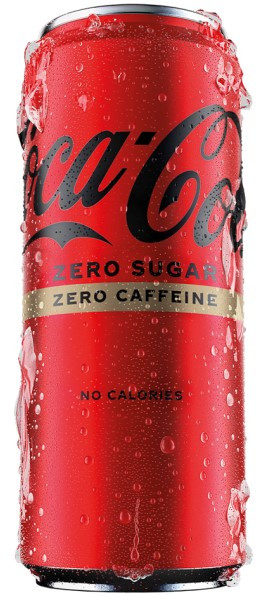 Karastusjook COCA-COLA Zero kofeiinivaba 0,33L
