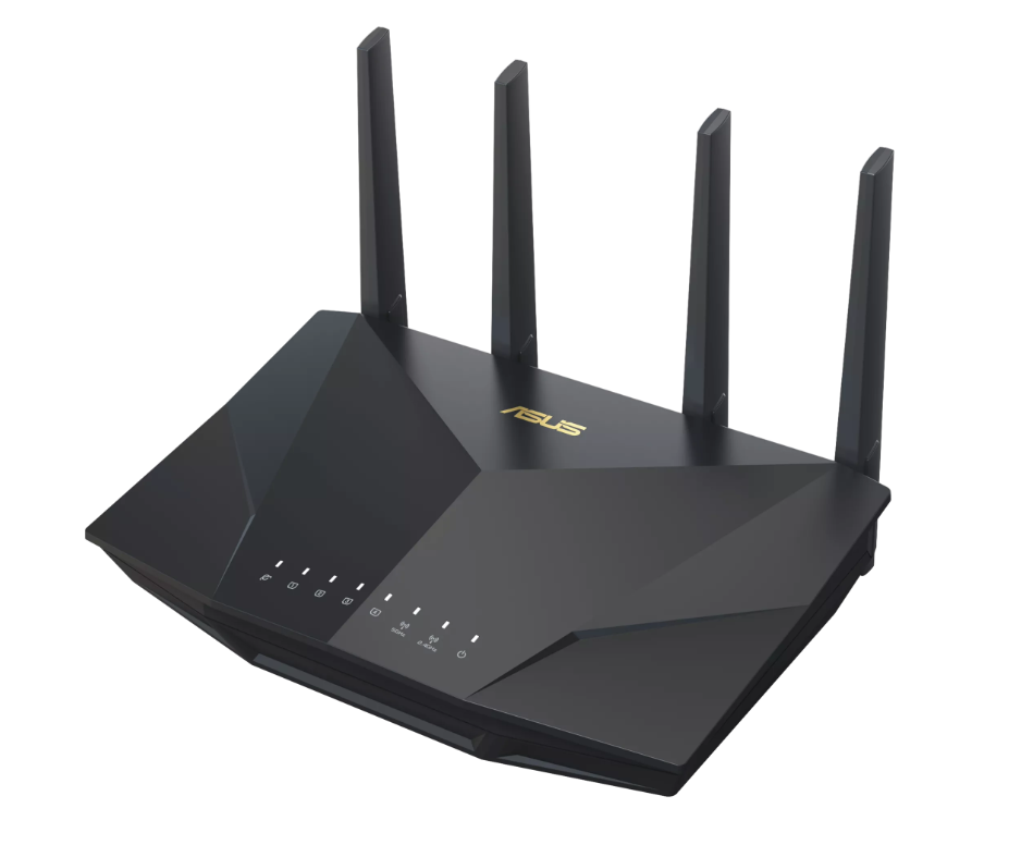 Asus | Wireless WiFi 6 Dual Band Extendable Router | RT-AX5400 | 802.11ax | 5400 Mbit/s | Ethernet LAN (RJ-45) ports 4 | Mesh Support Yes | MU-MiMO Yes | Antenna type External