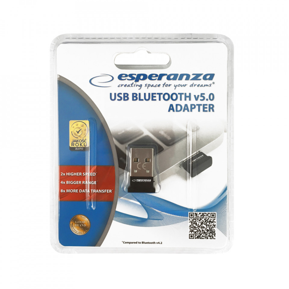 Esperanza USB Bluetooth Adapter v5.0