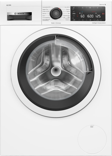 Bosch | WAXH2KM1SN | Washing Machine | Energy efficiency class B | Front loading | Washing capacity 10 kg | 1600 RPM | Depth 59 cm | Width 59.8 cm | Display | LED | White