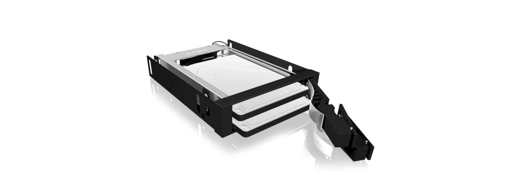 Icy Box IB-2227StS Storage Drive Cage for 2.5" HDD, Black | Raidsonic